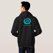 Techno Cinema Hoodie - Mannen (Achterkant volledig)