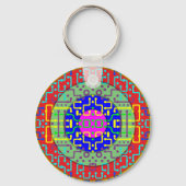 Techno Circus Sleutelhanger (Voorkant)