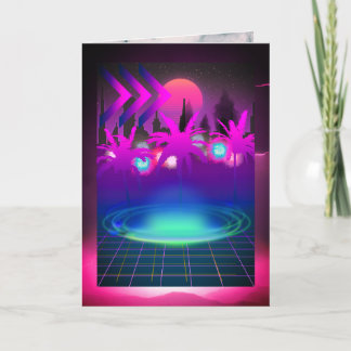 Techno City  Feestdagen Kaart