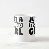 Techno Clubbing Raver Electro Rave Just A Techno G Koffiemok (Center)