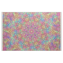 Techno Color Fractal Kaleidoscope