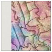 Techno Color Fractal Kaleidoscope Stof (Close Up)