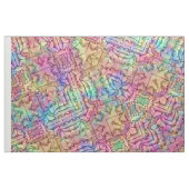 Techno Color Fractal Kaleidoscope Stof (Fat Quarter)