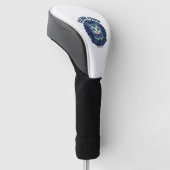 Techno Cyber Kat Grappige Kat Liefhebber Design -  Golfheadcover (Schuin)