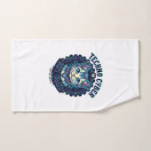 Techno Cyber Kat Grappige Kat Liefhebber Ontwerp - Handdoek (Handdoek)
