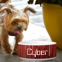 Techno Cyberspace Rood en Zwart Gepersonaliseerd H