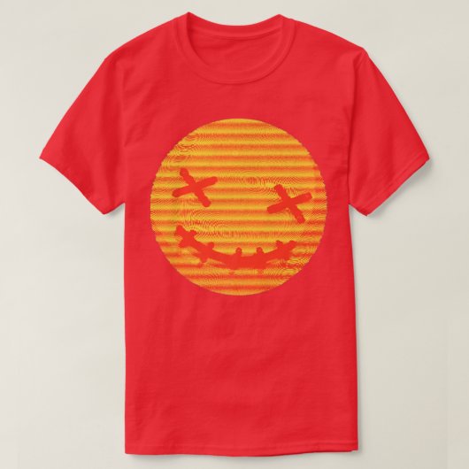 Techno Dead EDM Music Festival Rave Dubstep T-shirt (Design voorkant)