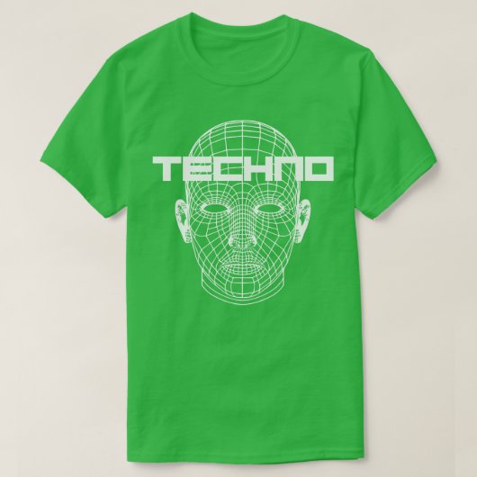 Techno Design 3 T-shirt (Design voorkant)