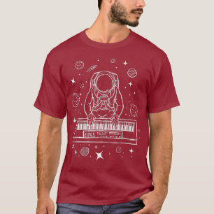 Techno DJ Analoge Synthesizer Muziek Synth T-shirt