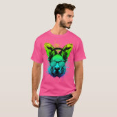 Techno DJ Gift voor Ravers EDM House Psychedelic K T-shirt (Voorkant volledig)