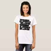 Techno Electro Trance muziek T-shirt (Voorkant volledig)