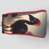 Techno-Feathers: de futuristische EMU-robot Golfheadcover (Voorkant)