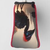 Techno-Feathers: de futuristische EMU-robot Golfheadcover (Draai 90)