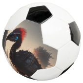 Techno-Feathers: de futuristische EMU-robot Voetbal (Drie kwart)