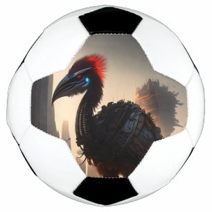 Techno-Feathers: de futuristische EMU-robot Voetbal