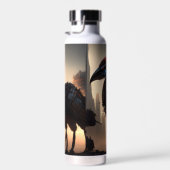 Techno-Feathers: de futuristische EMU-robot Waterfles (Rechts)