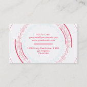 Techno Flat Sleek kleurrijk Visitekaartje (Achterkant)