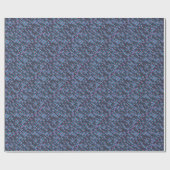 Techno-fractale behangpapier cadeaupapier (Vlak)