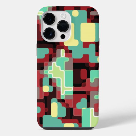 Techno Futurisme 1.0 iPhone Hoesje (Achterkant)