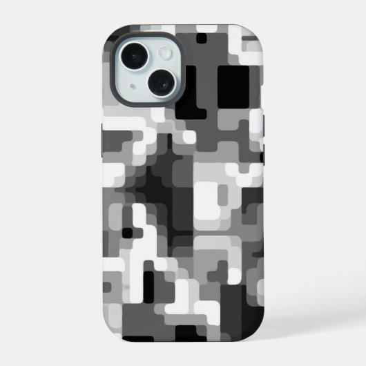 Techno Futurisme 4.0 iPhone 15 Case (Achterkant)