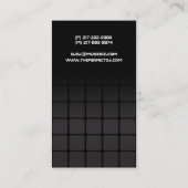 Techno Gradient DJ Visitekaartjes (Achterkant)