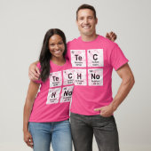 Techno Grappige Dj Edm Feest Festival T-shirt (Unisex)