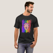 Techno Hardcore Gabber Trance Satan Frenchcore Dru T-shirt (Voorkant volledig)