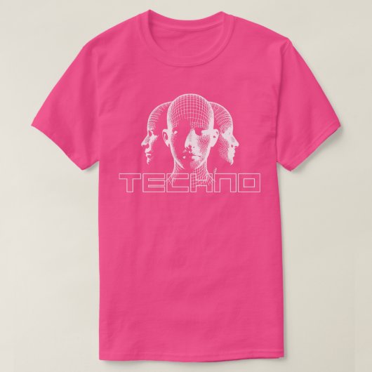 Techno Heads ontwerp T-shirt (Design voorkant)