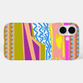 Techno Jacht Stijl iPhone / iPad hoes (Achterkant (horizontaal))