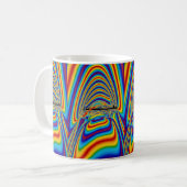 Techno-kleurgeweer Koffiemok (Voorkant links)
