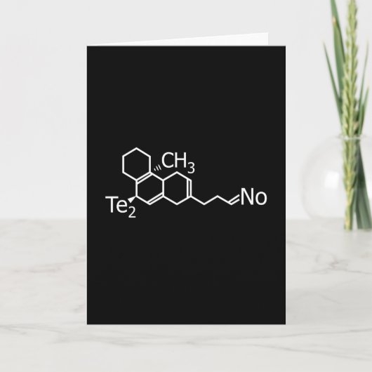 Techno Music DJ Rave Electro Festival Gift Idea Kaart (Voorkant)