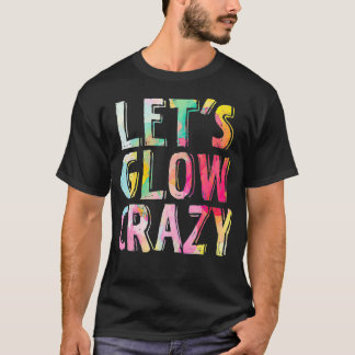 Techno Music Glow Dance Party Festival Raver EDM L T-shirt