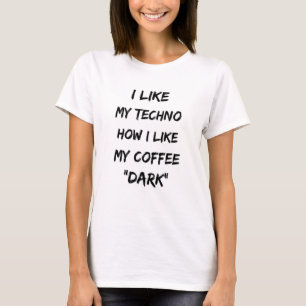 Techno Music Rave DJ Electro Festival Feestgeschen T-shirt