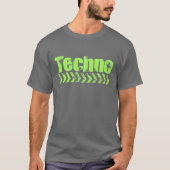 Techno Music T-shirt (Voorkant)