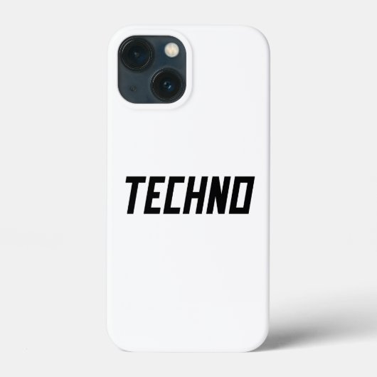 TECHNO-muziek Case-Mate iPhone Case (Achterkant)