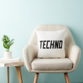 TECHNO-muziek Kussen (Stoel)