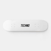 TECHNO-muziek Persoonlijk Skateboard (Horizontaal)
