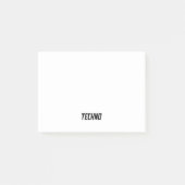 TECHNO-muziek Post-it® Notes (Voorkant)