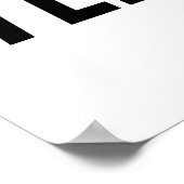 TECHNO-muziek Poster (Hoek)