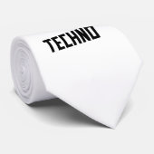 TECHNO-muziek Stropdas (Opgerold)