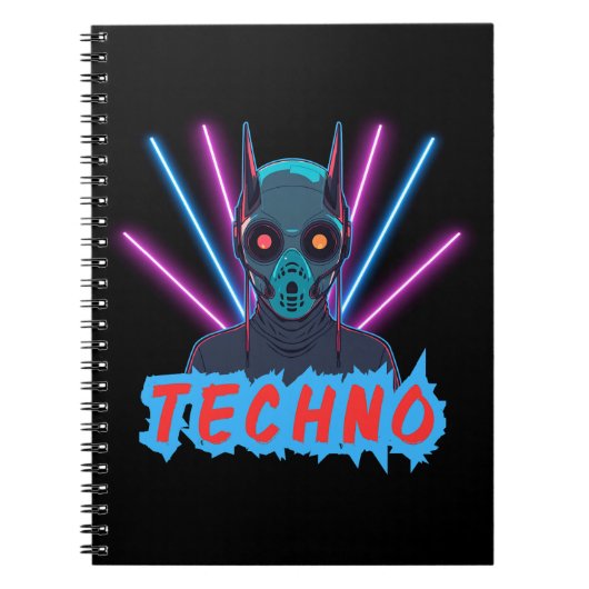 Techno Notitieboek (Voorkant)
