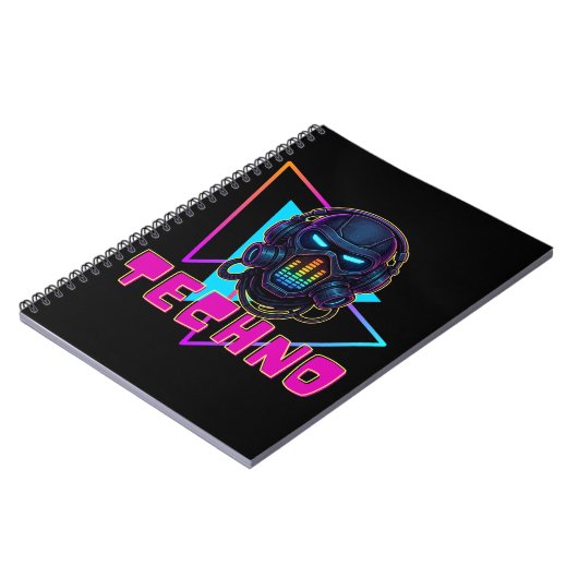Techno Notitieboek (Linkerzijde)