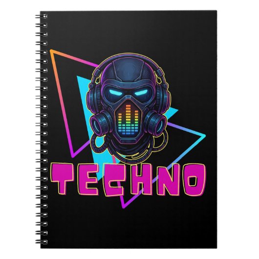Techno Notitieboek (Voorkant)