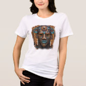 Techno-pictogram Tri-Blend Shirt (Voorkant)