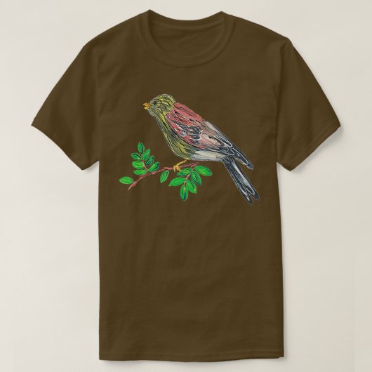 Techno Pigeon 1 T-shirt (Design voorkant)