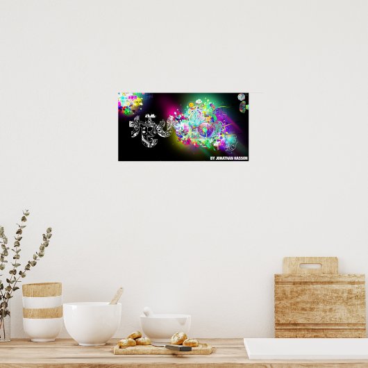 Techno Poster (Keuken)