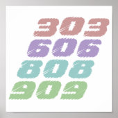 Techno-Poster Poster (Voorkant)