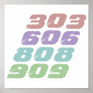 Techno-Poster Poster