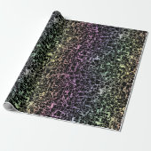 techno rainbo: cadeaupapier (Uitgerold)