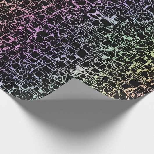 techno rainbo: cadeaupapier (Hoek)
